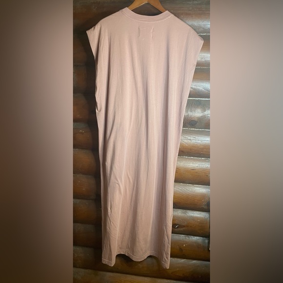 NWT Pistola Trina Muscle Tee Midi Dress Mauve Sz.L - Picture 4 of 6